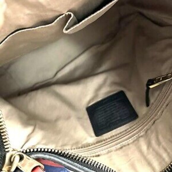 Coach Handbags Leather Coach Legacy Color Block Purses Used Crossbody: Rehab Bag - Picture 4 of 10